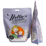 Can baby clothes be washed with washing powder?