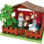 How to make a nativity scene from recycled materials