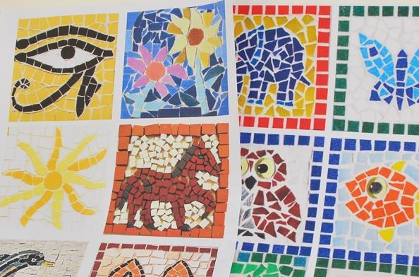 How to make Roman mosaics