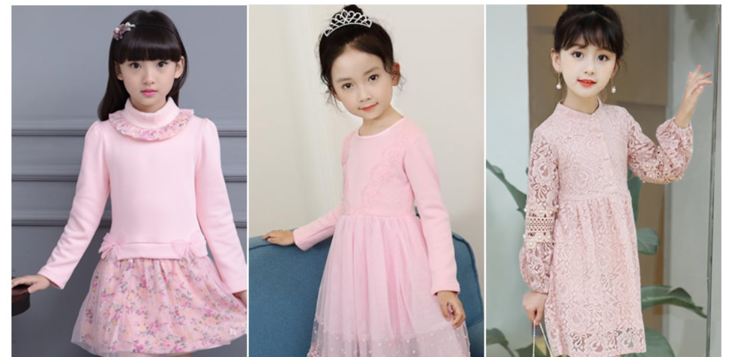 Trendy children’s clothing matching, becomes a “little adult”